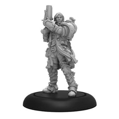 Warmachine: Mercenaries - Lieutenant Crosse Resistance Fighter (1)