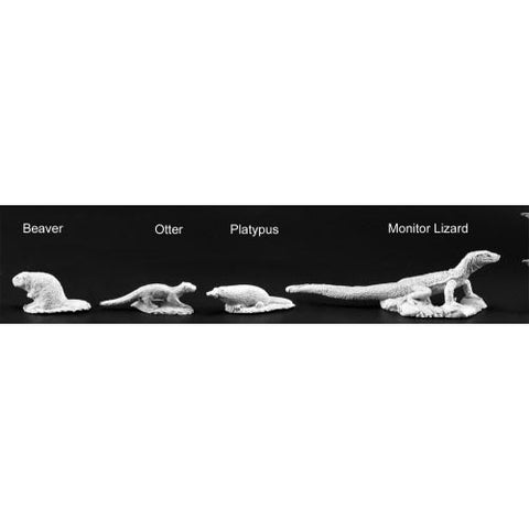 Reaper Dark Heaven Legends: 03704 River Familiars (4)
