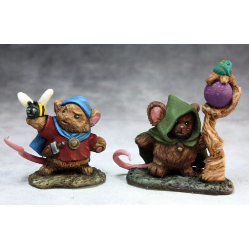 Reaper Dark Heaven Legends: 03744 Mousling Druid & Beekeeper