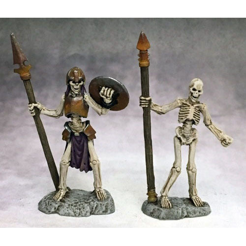 Reaper Dark Heaven Legends: 03757 Skeletal Spearmen (2)