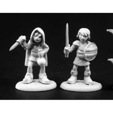 Reaper Dark Heaven Legends: 03783 Townsfolk: Kids 2 (2)