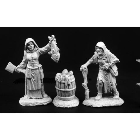 Reaper Dark Heaven Legends: 03789 Townsfolk of Dreadmere 1