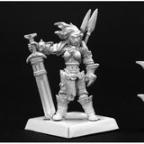 Reaper Pathfinder Miniatures: 60003 Amiri, Iconic Female Human Barbarian