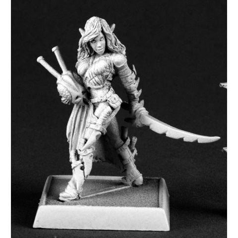 Reaper Pathfinder Miniatures: 60072 Chivane, Red Mantis Assassin