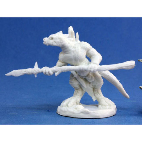 Reaper Dark Heaven Bones: 77154 Lizardman Spearman
