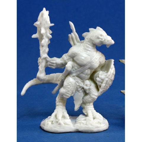 Reaper Dark Heaven Bones: 77155 Lizardman Warrior