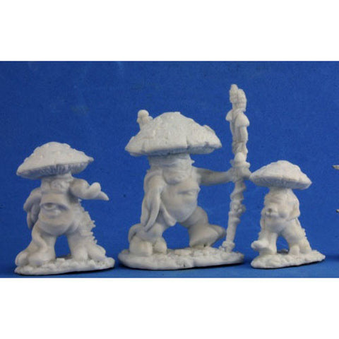 Reaper Dark Heaven Bones: 77345 Mushroom Men (3)