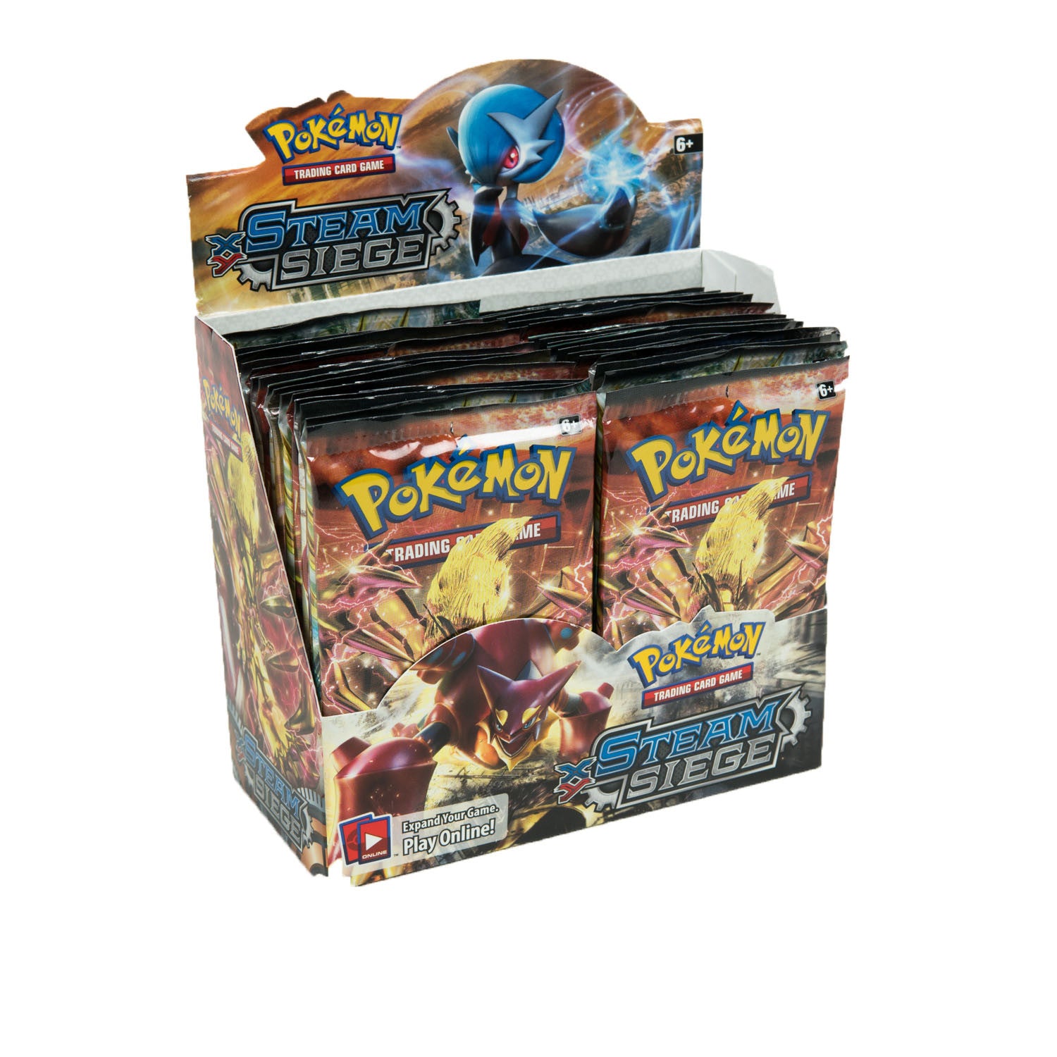 BOTH Pokemon XY Steam Siege 60-card Theme Decks - Gears Of Fire