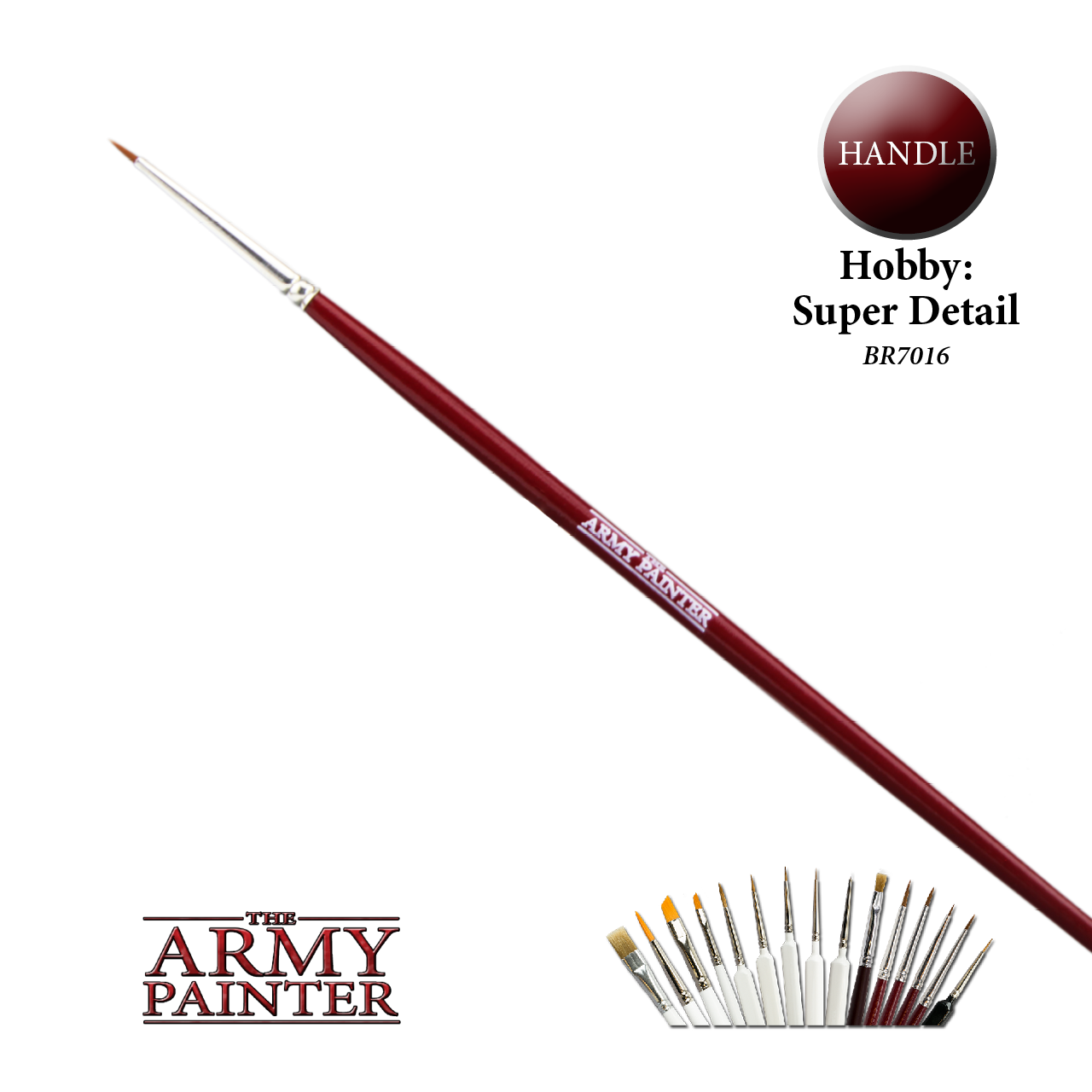 The Army Painter Hobby Brush Series: Super Detail