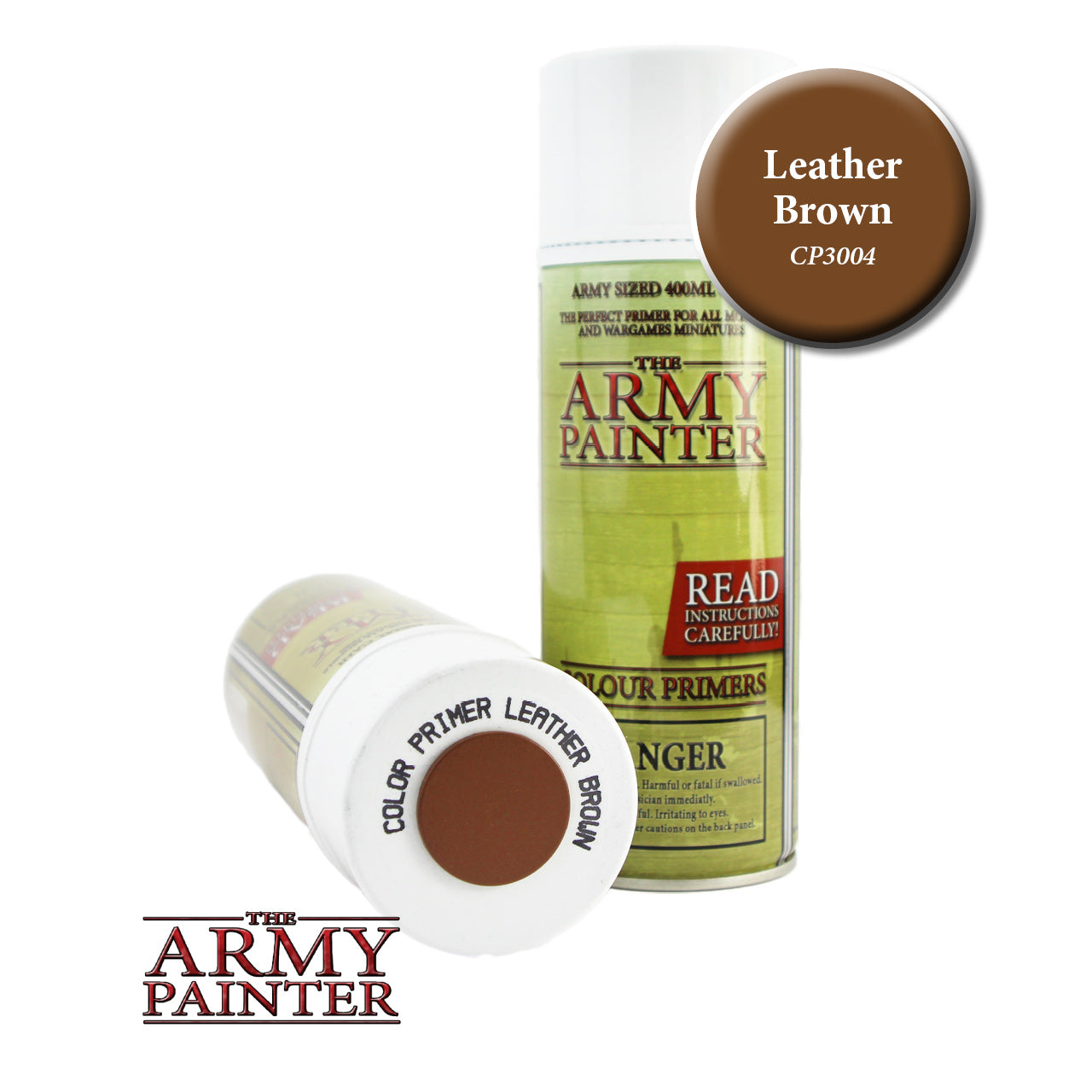 The Army Painter Colour Primer: Leather Brown (Spray)