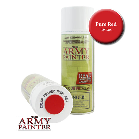 The Army Painter Colour Primer: Pure Red (Spray)