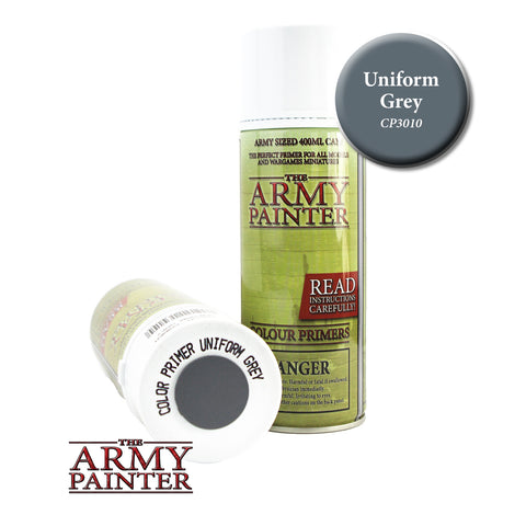 The Army Painter Colour Primer: Uniform Grey (Spray)