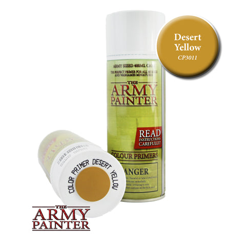 The Army Painter Colour Primer: Desert Yellow (Spray)