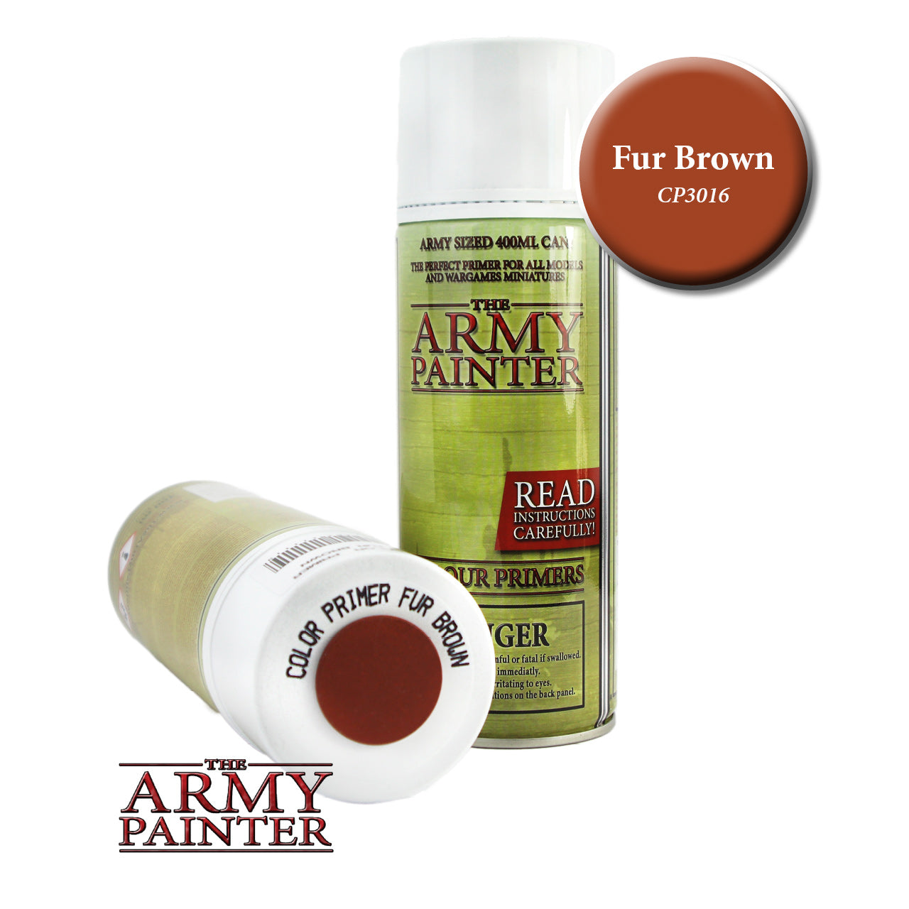 The Army Painter Colour Primer: Fur Brown (Spray)