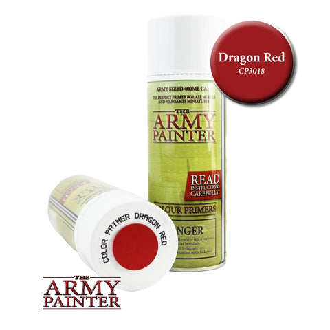 The Army Painter Colour Primer: Dragon Red (Spray)
