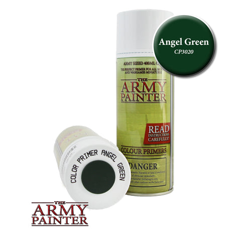 The Army Painter Colour Primer: Angel Green (Spray)