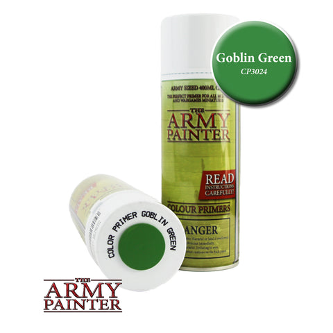 The Army Painter Colour Primer: Goblin Green (Spray)