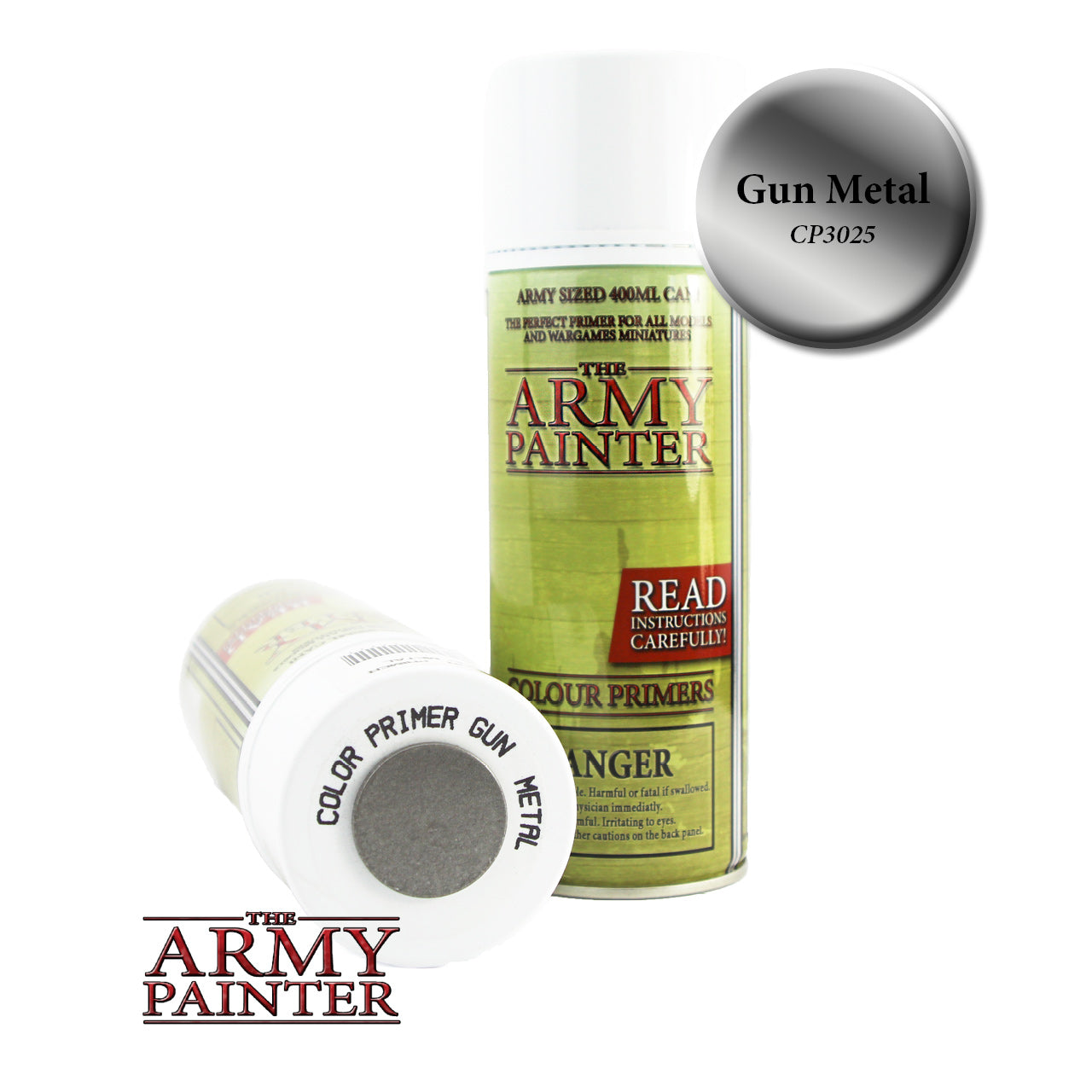 The Army Painter Colour Primer: Gun Metal (Spray)