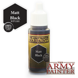 The Army Painter Warpaints: Matt Black (18ml)