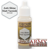 The Army Painter Warpaints Effects: Anti-Shine Matt Varnish (18ml)