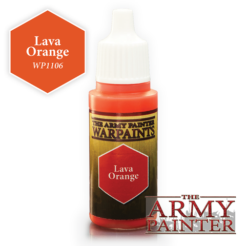 The Army Painter Warpaints: Lava Orange (18ml)