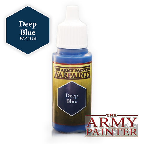 The Army Painter Warpaints: Deep Blue (18ml)