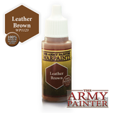 The Army Painter Warpaints: Leather Brown (18ml)