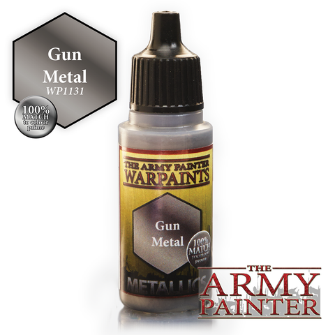 The Army Painter Warpaints Metallics: Gun Metal (18ml)