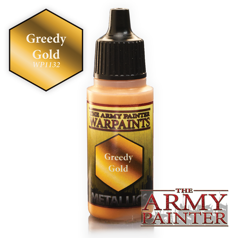 The Army Painter Warpaints Metallics: Greedy Gold (18ml)
