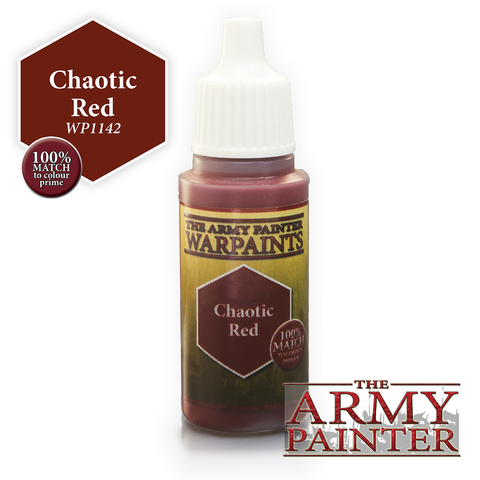 The Army Painter Warpaints: Chaotic Red (18ml)