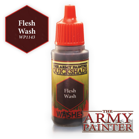 The Army Painter Warpaints Washes: Flesh Wash Quickshade (18ml)
