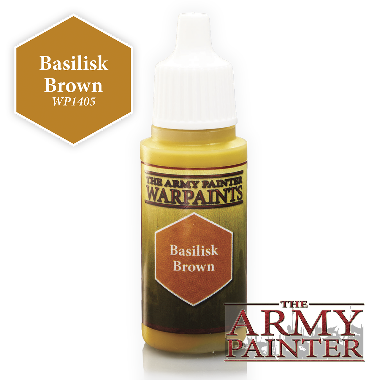 The Army Painter Warpaints: Basilisk Brown (18ml)