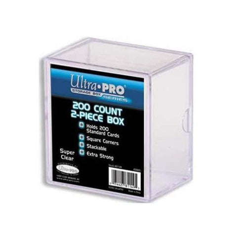 Ultra Pro Plastic Deck Box 200-count 2-piece