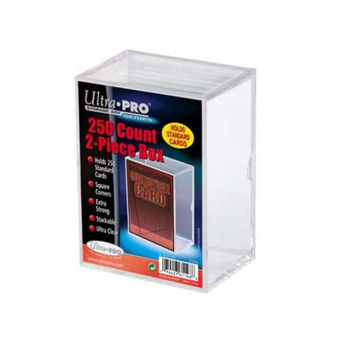 Ultra Pro Plastic Deck Box 250-count 2-piece