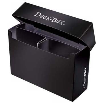Ultra Pro 3-Compartment Oversized Deck Box Black