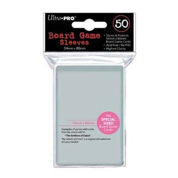 Ultra Pro Board Game Sleeves 54mm x 80mm (50)