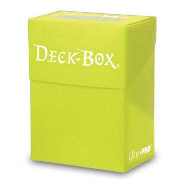 Ultra Pro Standard Deck Box Bright Yellow