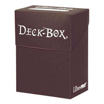 Ultra Pro Standard Deck Box Brown