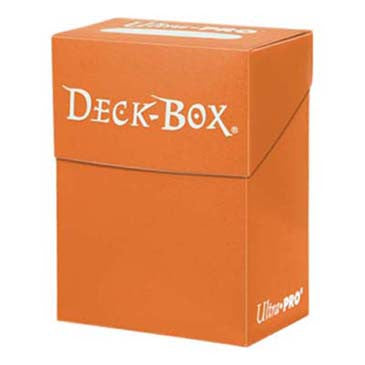 Ultra Pro Standard Deck Box Orange