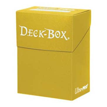 Ultra Pro Standard Deck Box Yellow