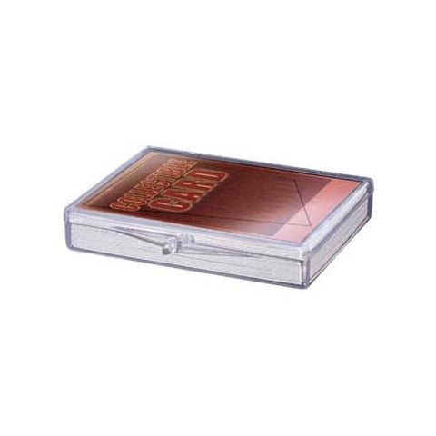 Ultra Pro Plastic Deck Box Hinged 25-Card Storage