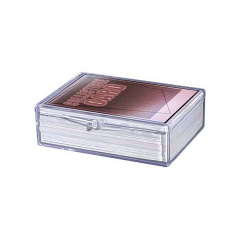 Ultra Pro Plastic Deck Box Hinged 50-Card Storage