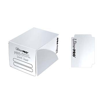 Ultra Pro PRO-Dual Small Deck Box White