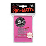 Ultra Pro Pro-Matte Standard Deck Protector Sleeves Bright Pink (50)