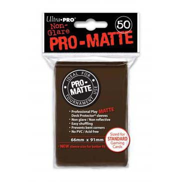 Ultra Pro Pro-Matte Standard Deck Protector Sleeves Brown (50)