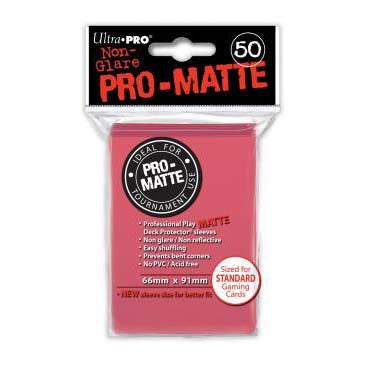 Ultra Pro Pro-Matte Standard Deck Protector Sleeves Fuchsia (50)