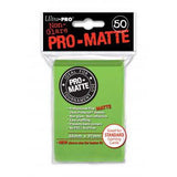 Ultra Pro Pro-Matte Standard Deck Protector Sleeves Lime Green (50)