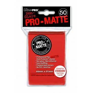 Ultra Pro Pro-Matte Standard Deck Protector Sleeves Peach (50)