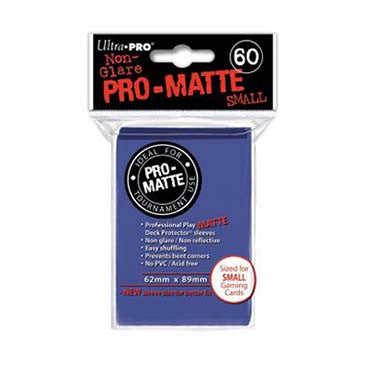 Ultra Pro Pro-Matte Small Deck Protector Sleeves Blue (60)