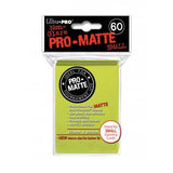 Ultra Pro Pro-Matte Small Deck Protector Sleeves Bright Yellow (60)